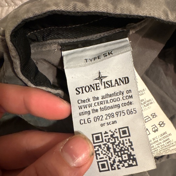 Stone Island Charcoal Cargo Pants - Picture 5 of 9